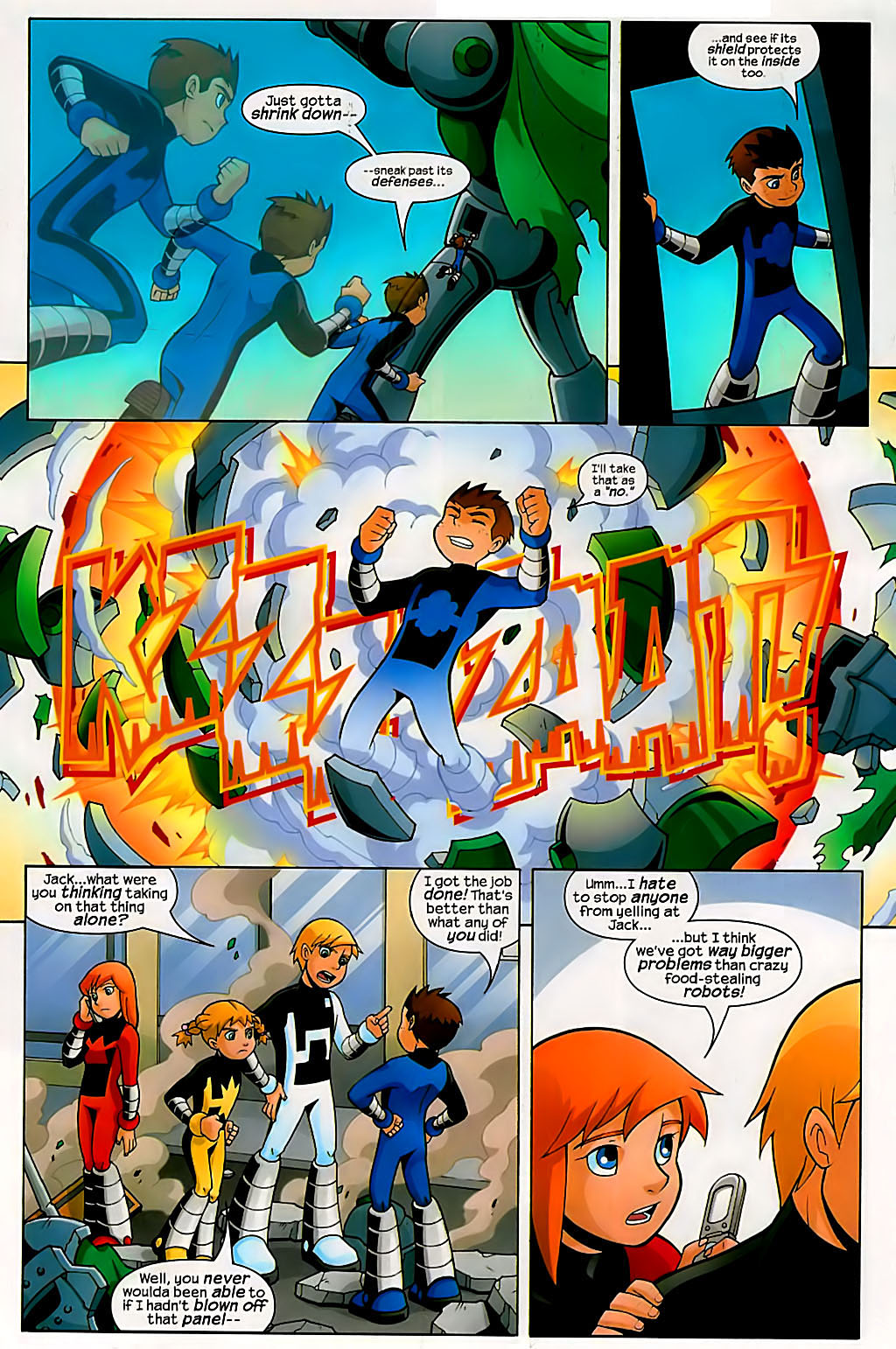 Read online Power Pack (2005) comic -  Issue #3 - 4