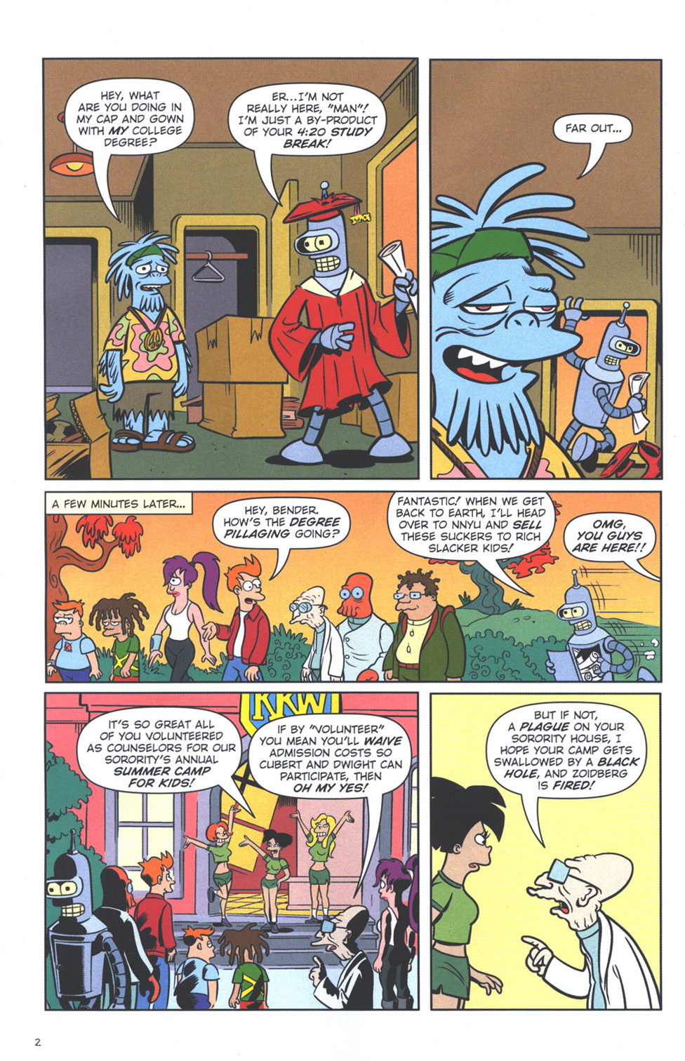 Read online Futurama Comics comic -  Issue #41 - 3