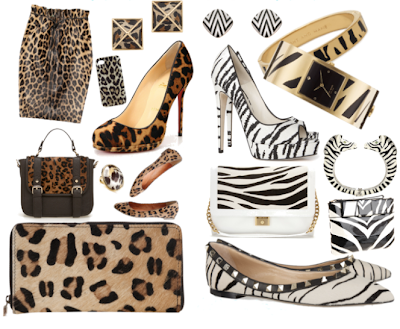 התאמת צבעים נמר או זברה הסטייליסטית