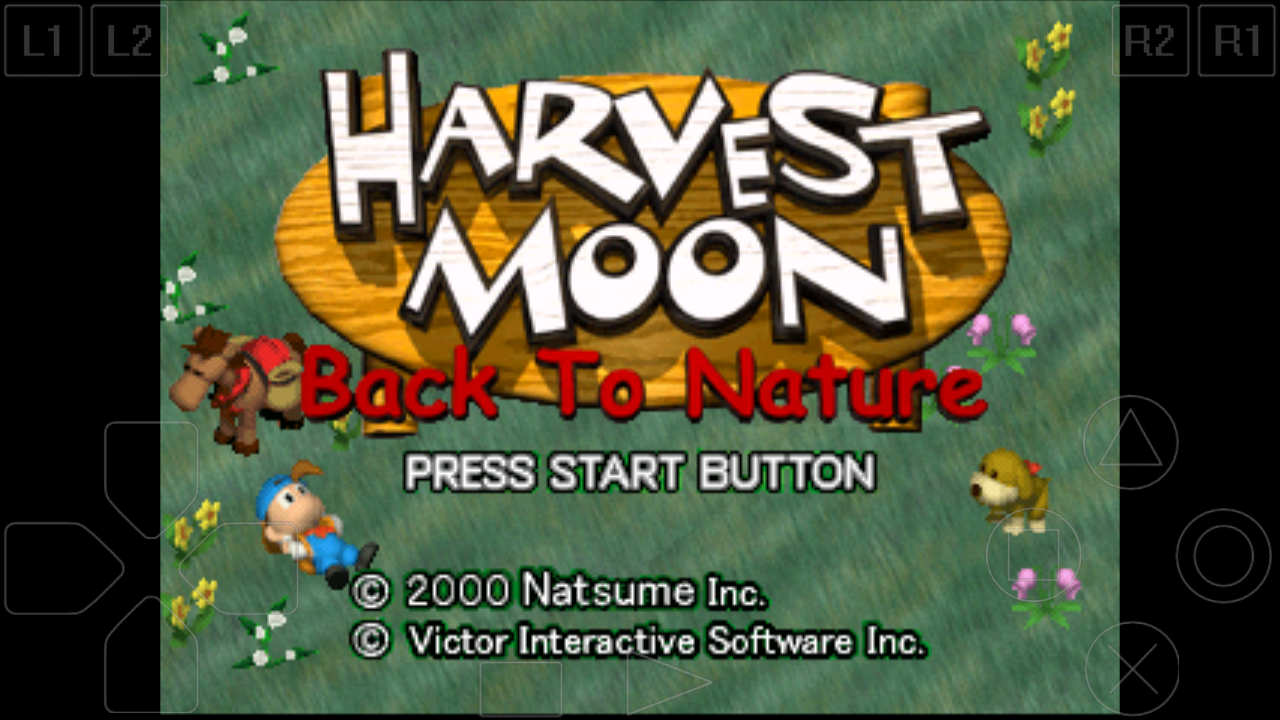 Cara Bermain Game Harvest Moon Back To Nature di Android
