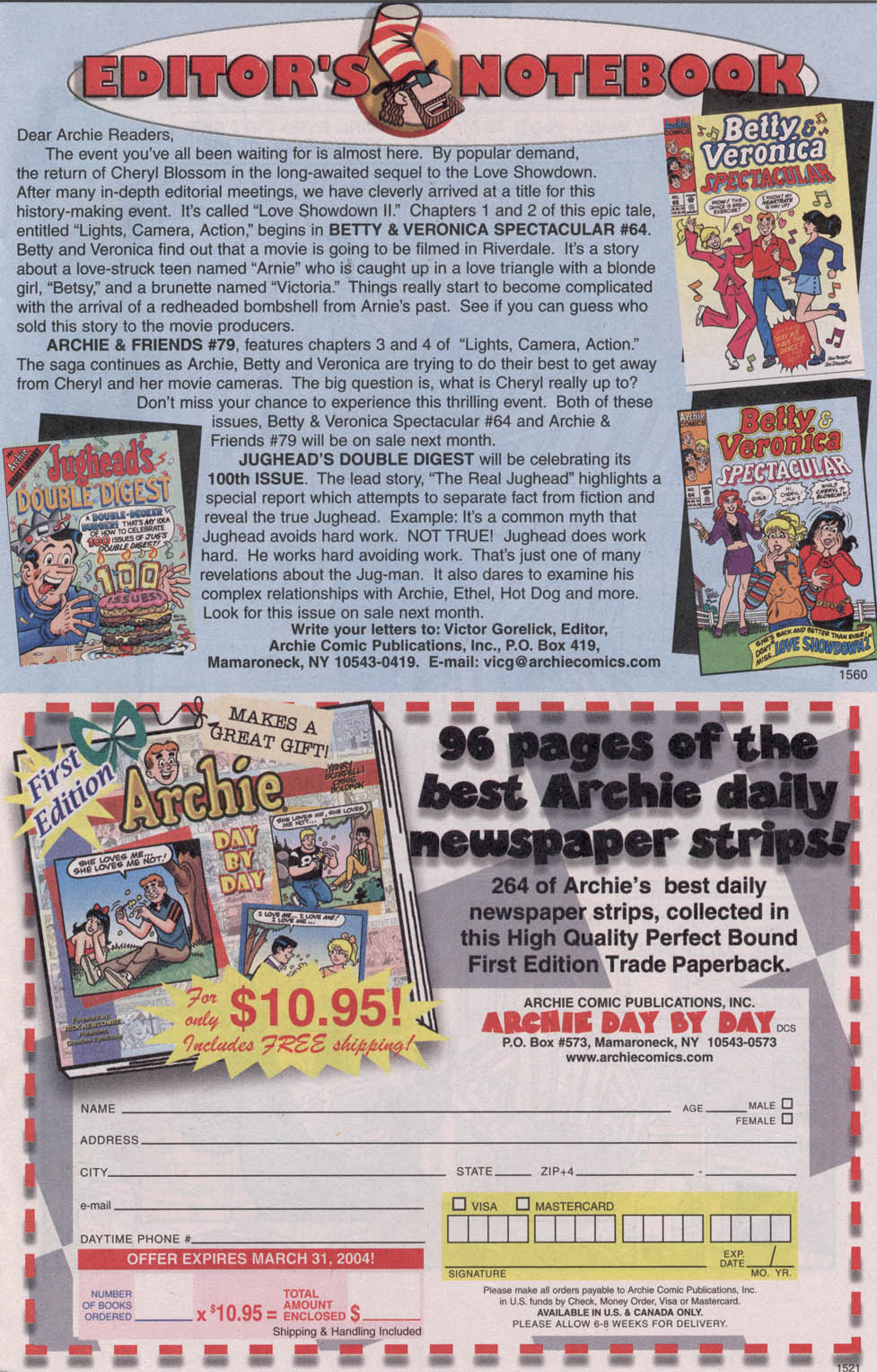 Read online Archie (1960) comic -  Issue #543 - 11
