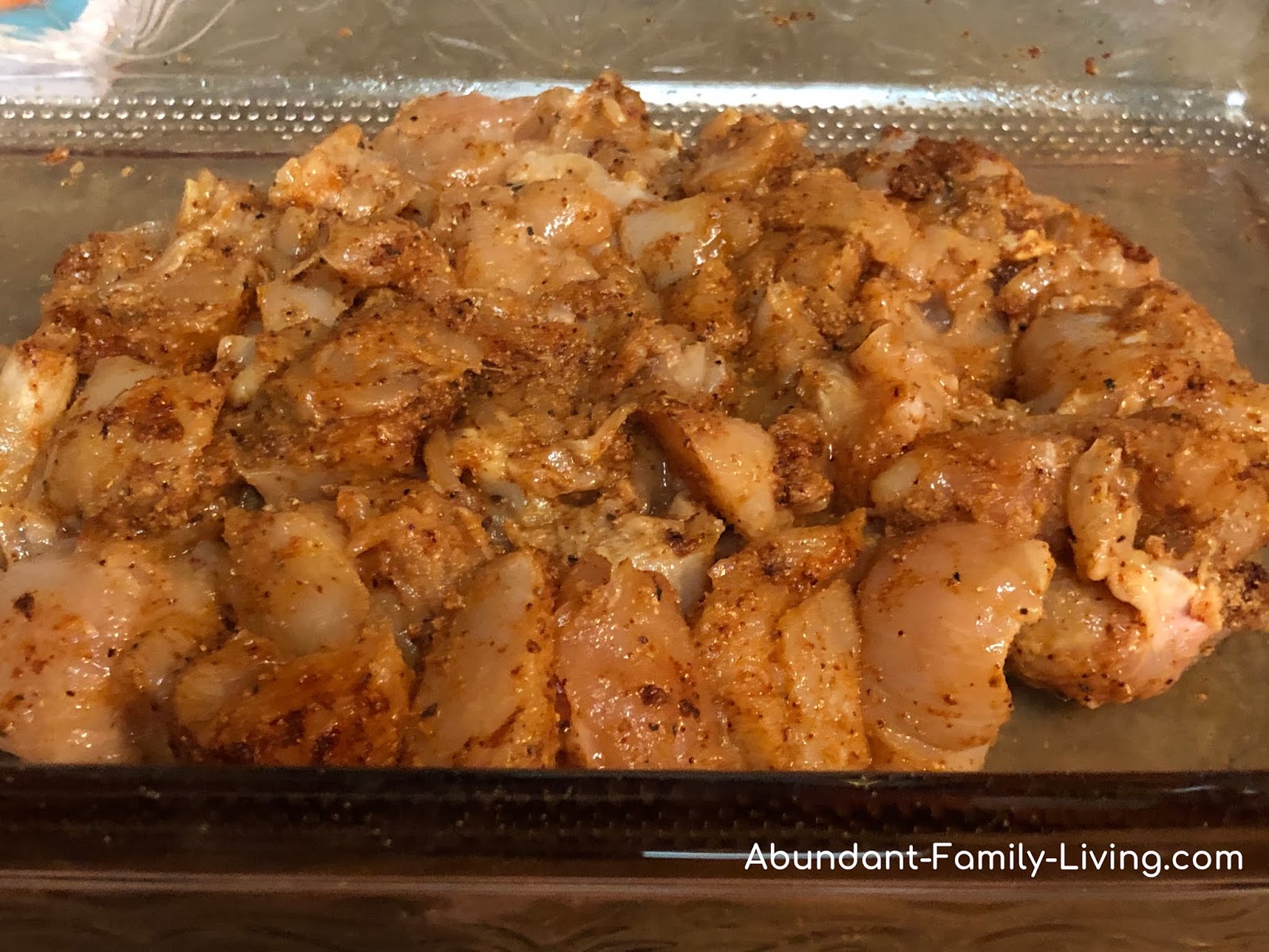 Abundant Family Living Keto Lemon Garlic Cinnamon Chicken