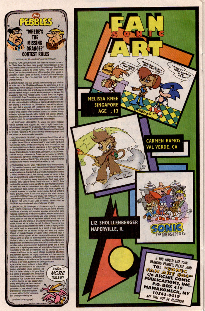 Read online Sonic The Hedgehog comic -  Issue #64 - 18