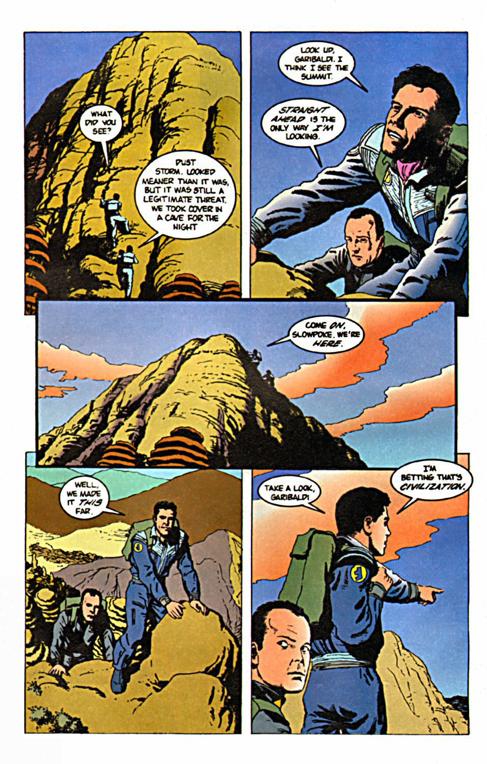 Read online Babylon 5 (1995) comic -  Issue #6 - 22