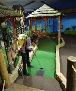 Paradise Island Adventure Golf course at Valley Centertainment in Sheffield
