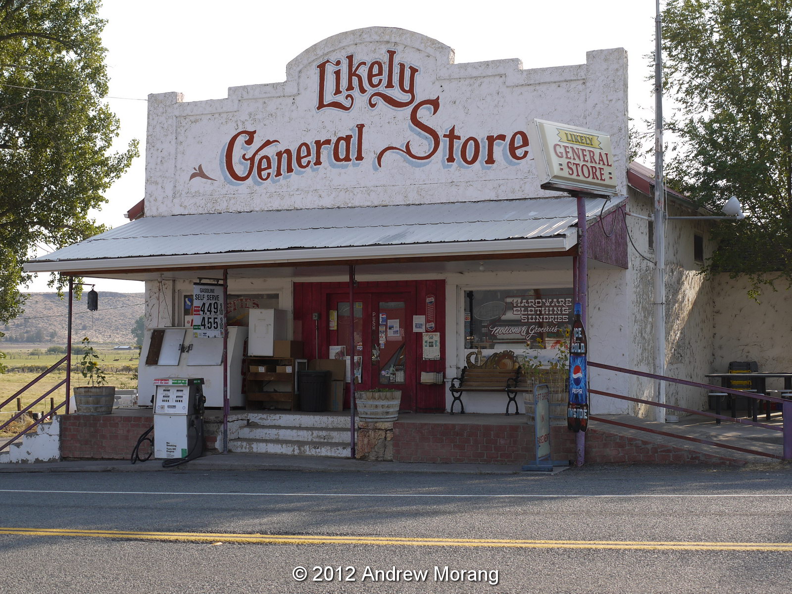 Urban Decay Small western farm town Likely, California