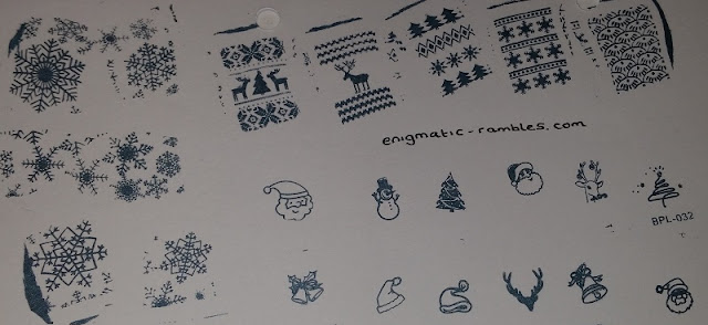 Review Born Pretty Store BPL-032 Christmas Stamping Plate Review-Born-Pretty-Store-BPL-032-Christmas-Stamping-Plate