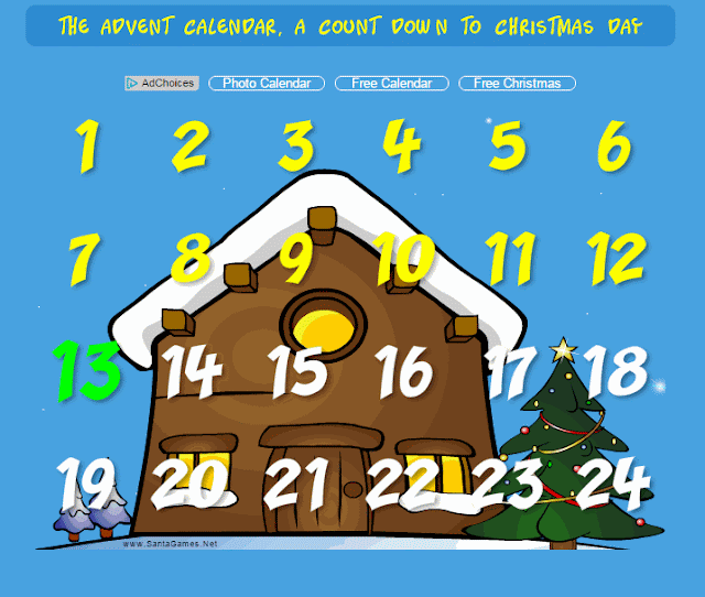 UP AND AWAY ONLINE ADVENT CALENDAR