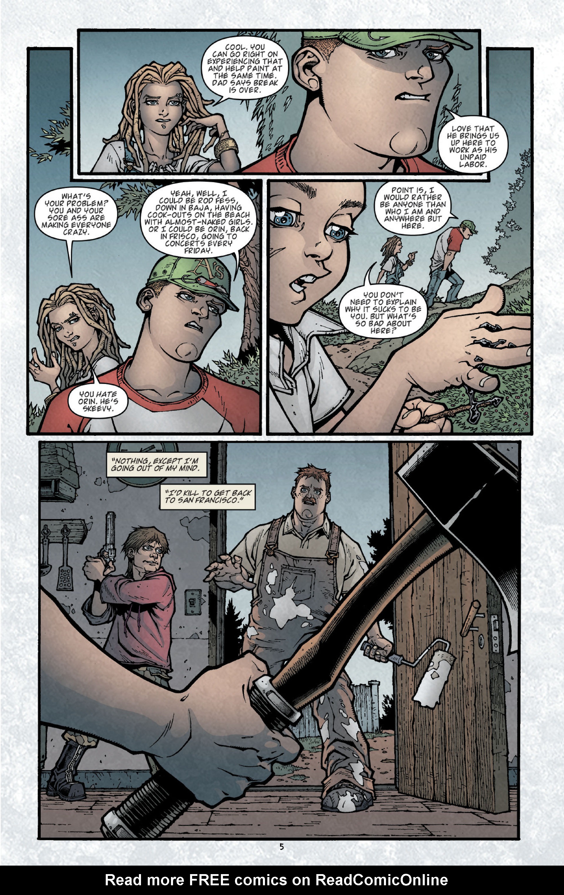 Read online Locke & Key (2008) comic -  Issue #1 - 8
