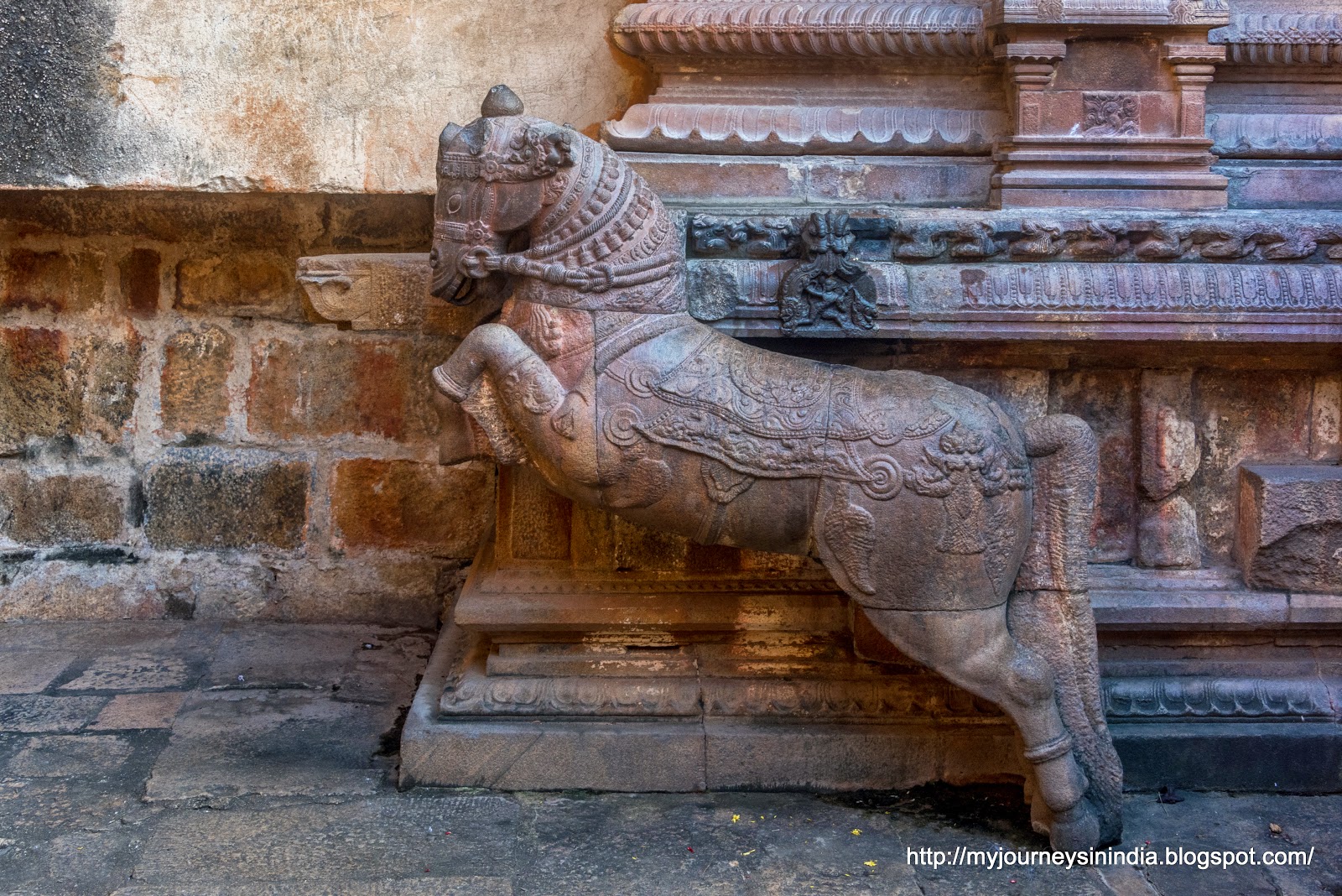 Thanjavur Brihadeeswarar Temple Horse