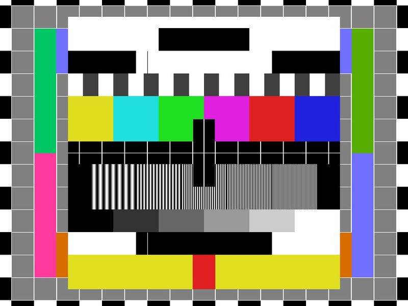 Doctor Ojiplático. Please Stand By. Test Pattern. Test Card