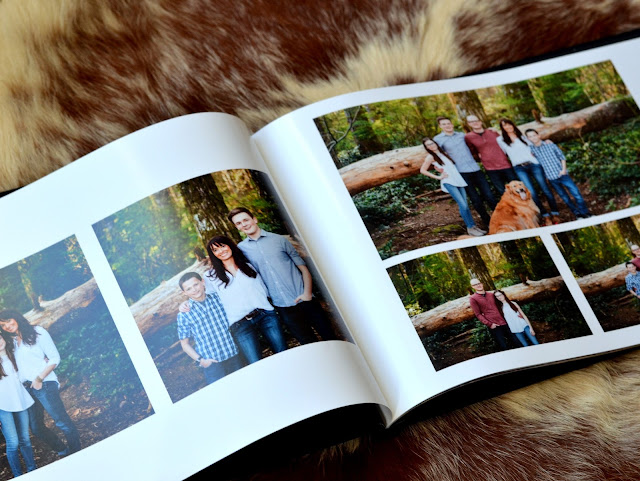 how to create a family yearbook using your family photos and a photo book service