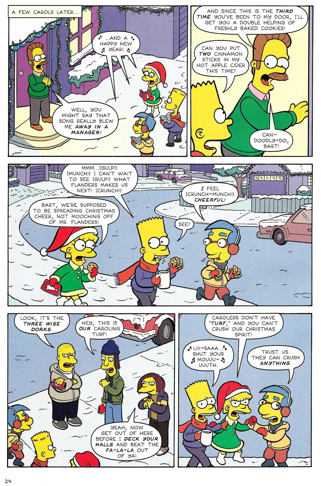 Read online The Simpsons Winter Wingding comic -  Issue #1 - 26