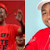 'Next president' - Davido shows support to SA presidential candidate, Malema