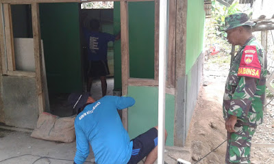 INILAH PENAMPAKAN TIM BEDAH RUMAH SPESIALIS TMMD KODIM SRAGEN