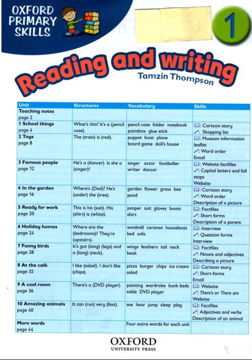 Kid's Book Store Free Oxford Primary Skills 1 pdf free Reading and