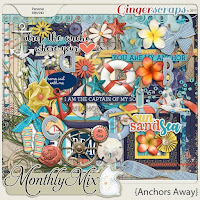 Kit : Anchors Away by GingerScraps designers