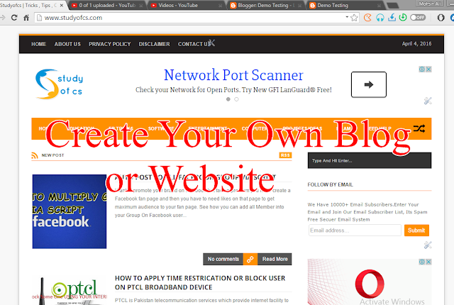 Blogging Couse How To Make Blog Website Add Navigation to Blog PageView