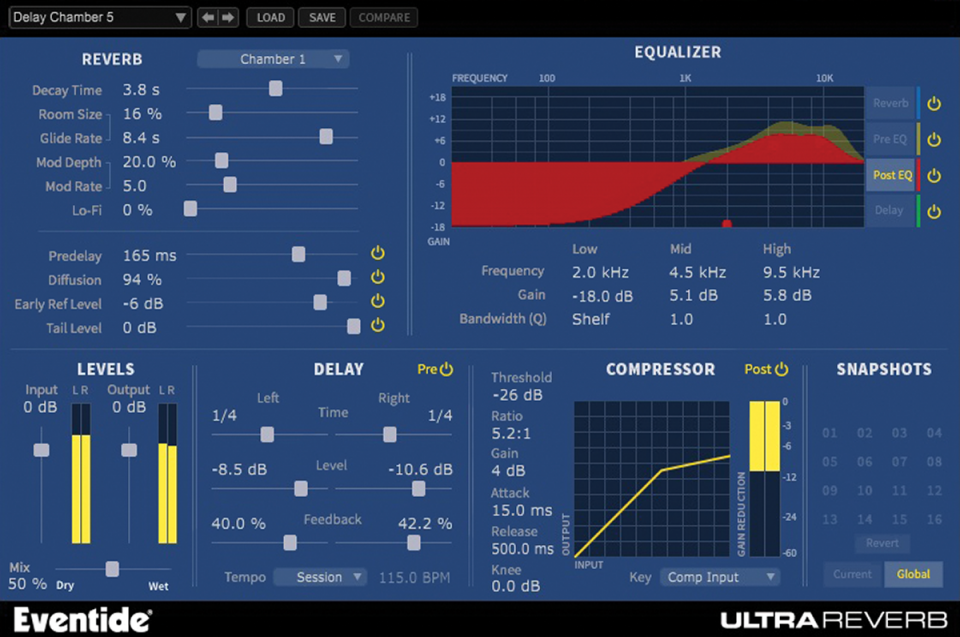 Eventide Launched The Reverb Spring Saving Event UltraReverb 76 OFF