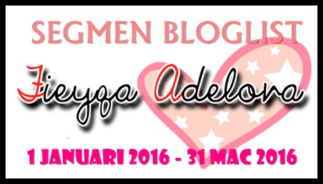 Segmen Bloglist #1 by Fieyqa Adelova.
