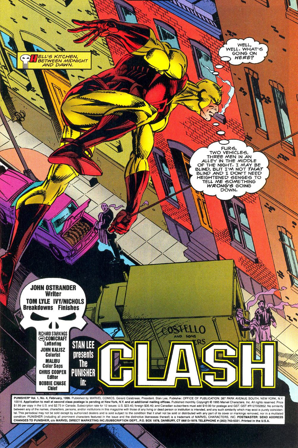 Read online Punisher (1995) comic -  Issue #4 - Clash - 2