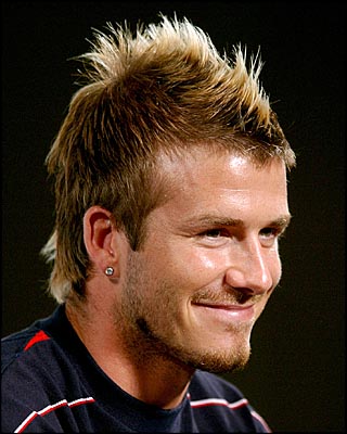 David Beckham Hairstyles | Sports Club Blog
