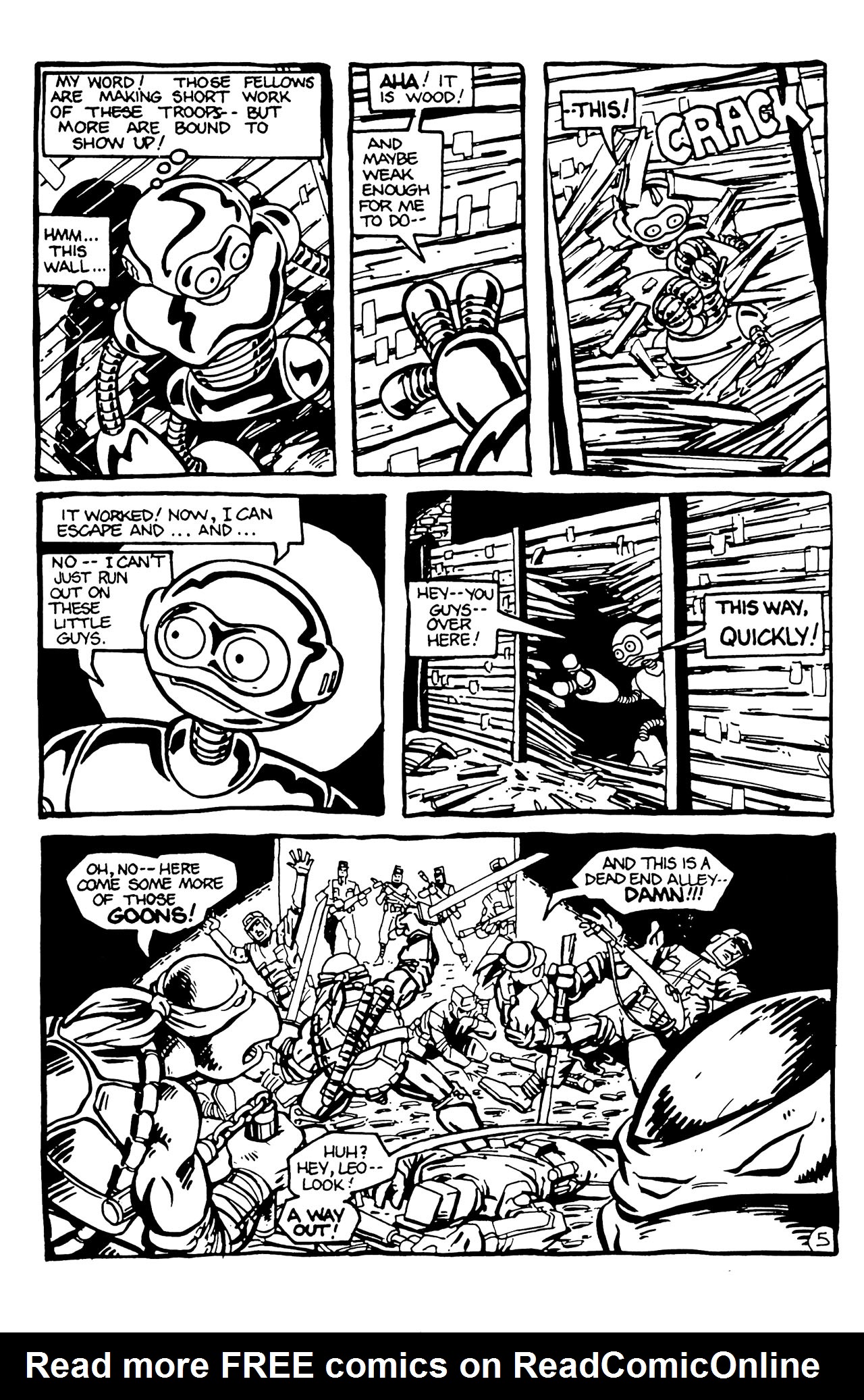 Teenage Mutant Ninja Turtles (1984) Issue #5 #5 - English 7