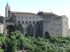 The impressive Palazzo dei Papi is among many  well-preserved medieval buildings in Viterbo