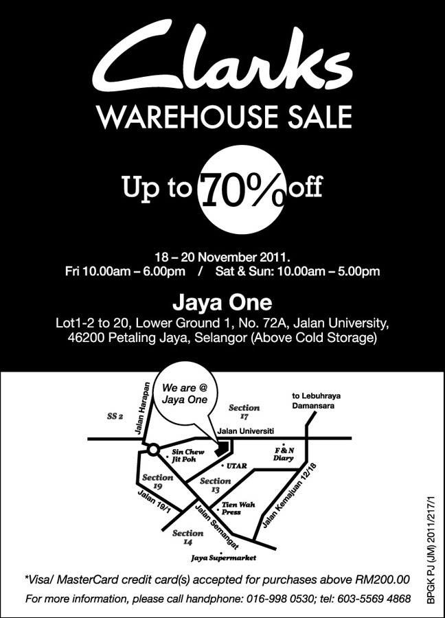 clarks warehouse sale malaysia