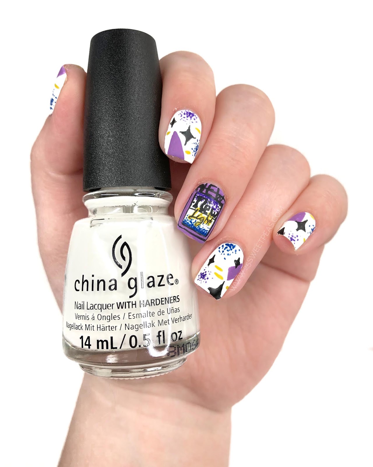 John Mayer New Light Nail Art — 25 Sweetpeas