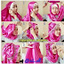 Tutorial Hijab Pashmina Satin Untuk Pesta Pernikahan