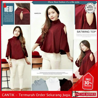 FNC146B49 Batwing Top murah Wanita Serba 50 Ribuan