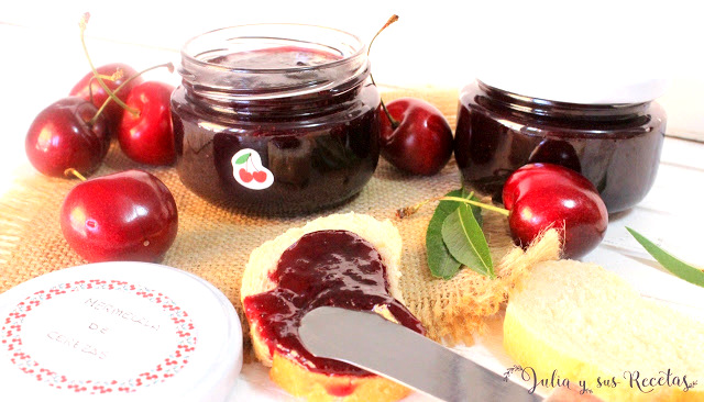 Julia Y Sus Recetas Mermelada De Cerezas