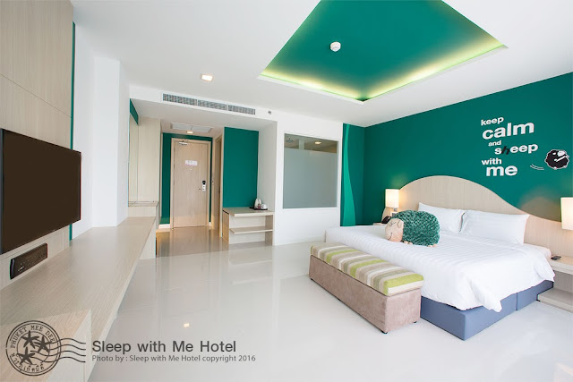 Sleep With Me Hotel at Patong Beach, Phuket, Thailand.
