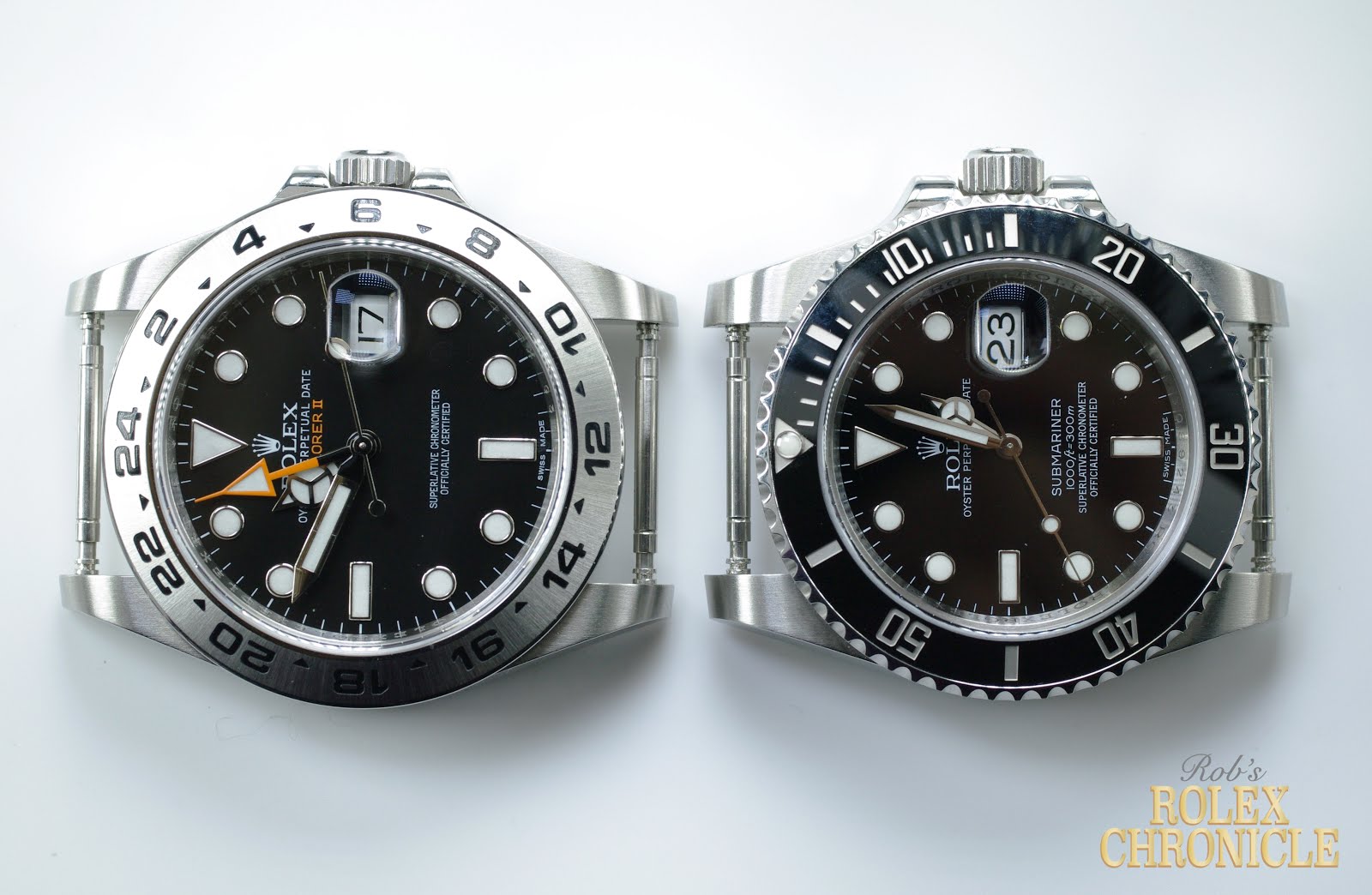 rolex explorer or submariner