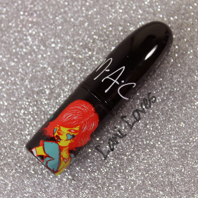 MAC MONDAY | Fafi - Utterly Frivolous, Strawbaby, Flash N Dash and High Top Lipsticks Swatches & Review