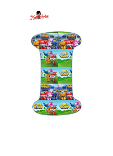 Abecedario de Super Wings. Super Wings Alphabet.