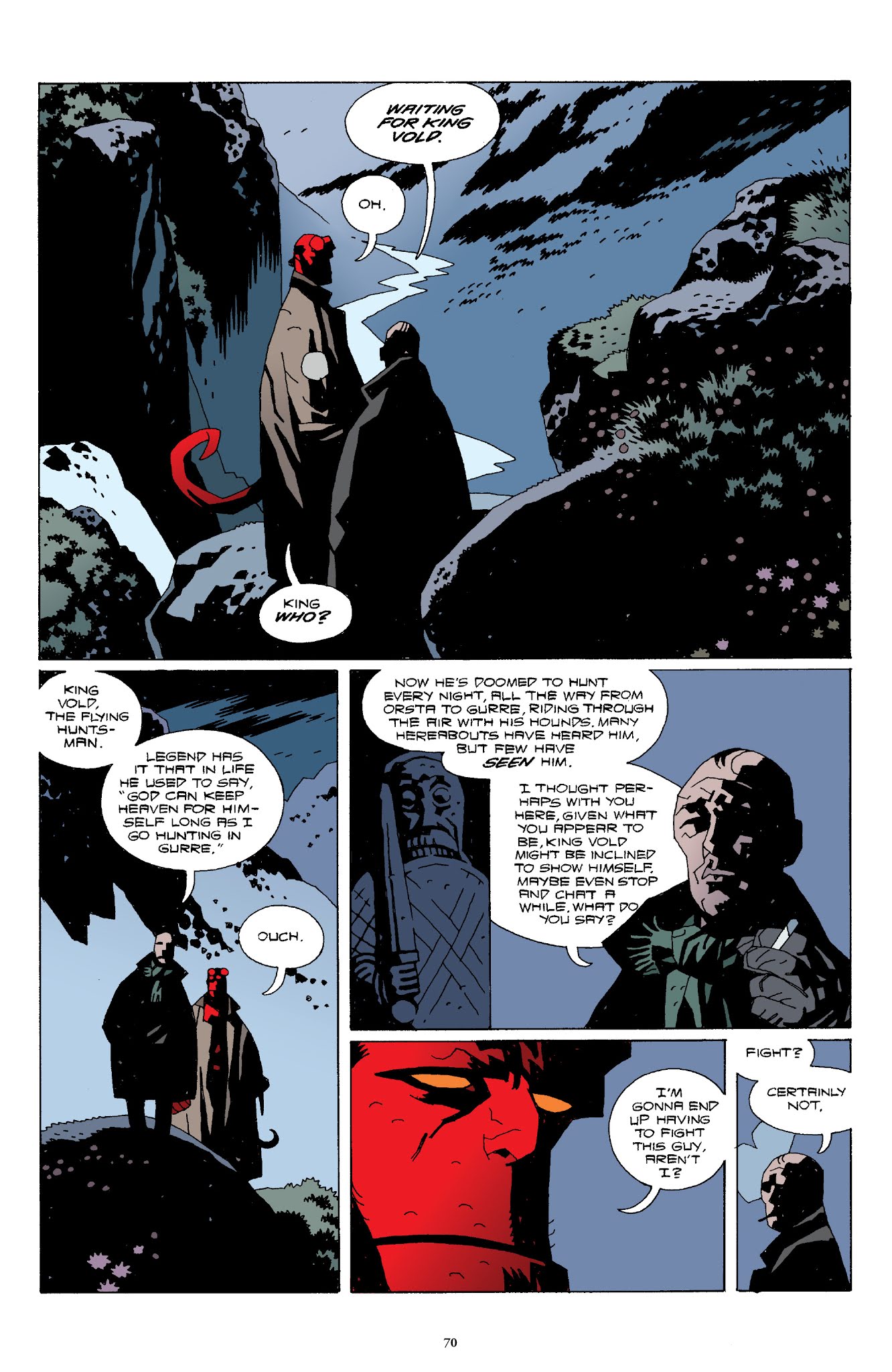 Read online Hellboy The Complete Short Stories comic -  Issue # TPB 1 (Part 1) - 71
