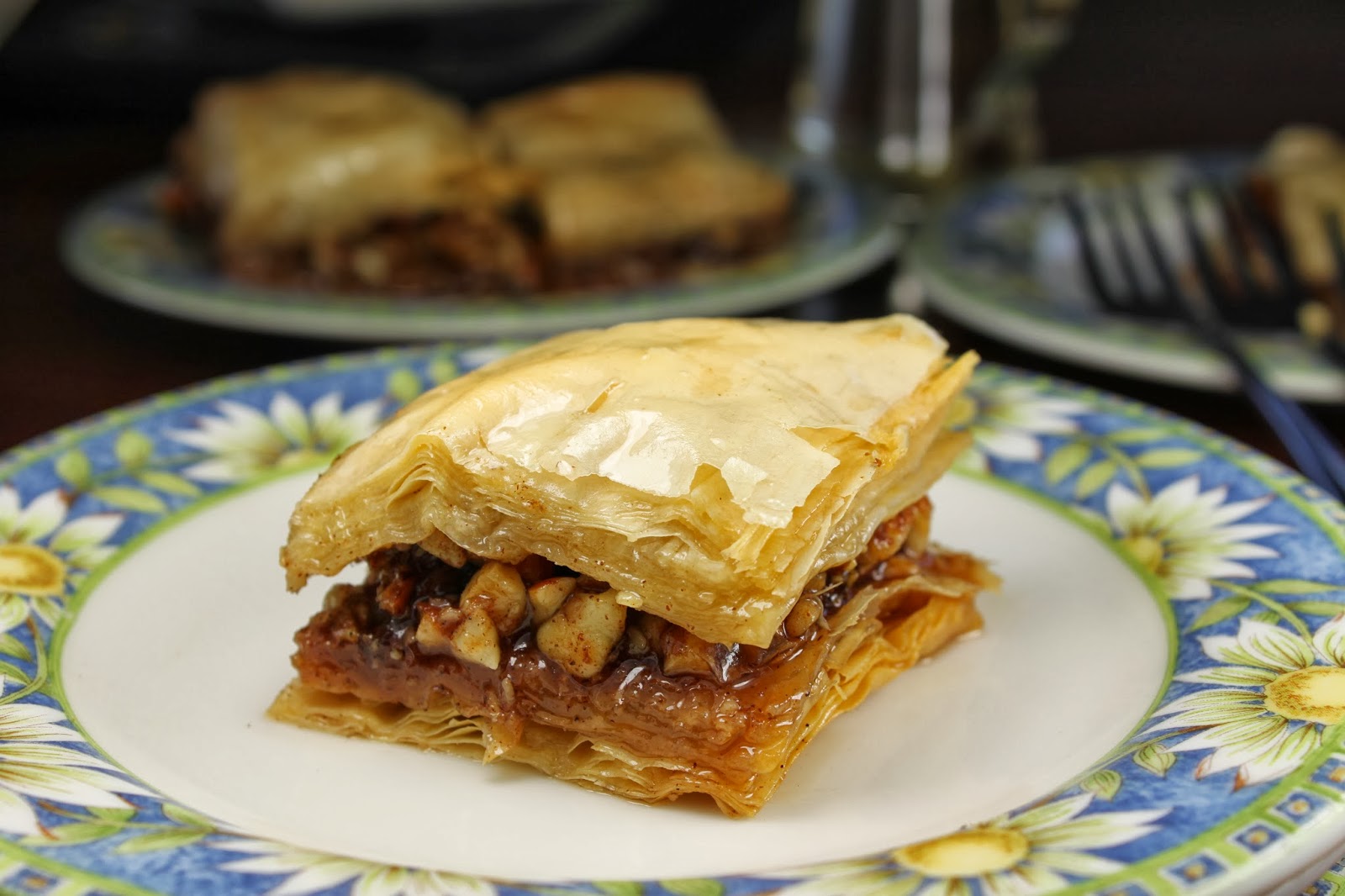 Dyna&amp;#39;s Egyptian Cooking: Delicious Baklava with vanilla syrup (Baklawa ...