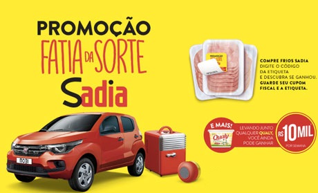 Promoção Sadia - Fiat da Sorte Promoção Sadia - Fiat da Sorte