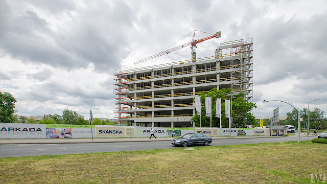 Arkada Business Park Bydgoszcz Budowa w pobliżu ronda Fordońskiego w Bydgoszczy