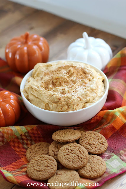 Pumpkin Pie Dip recipe from Served Up With Love