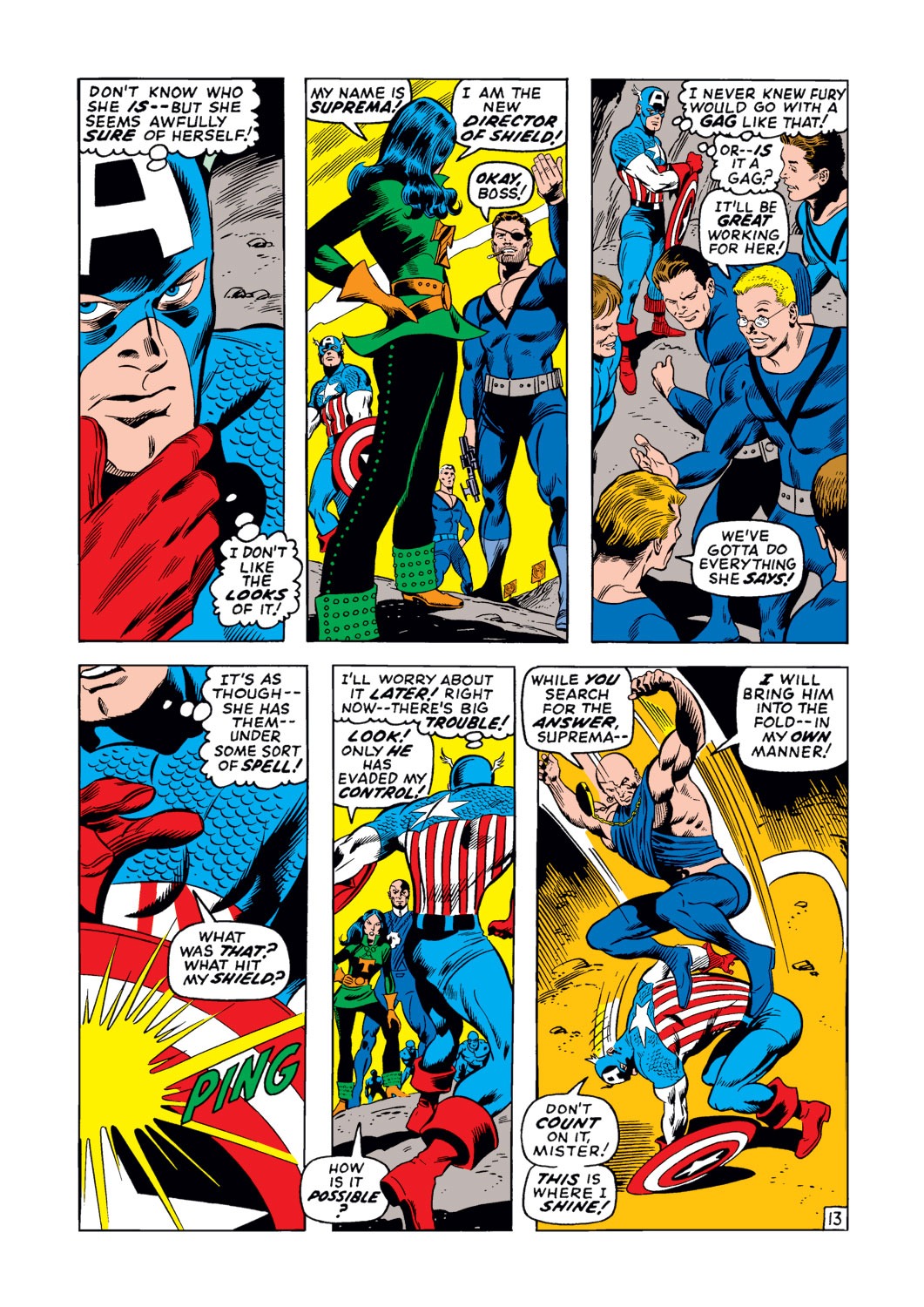 Captain America (1968) Issue #123 #37 - English 14