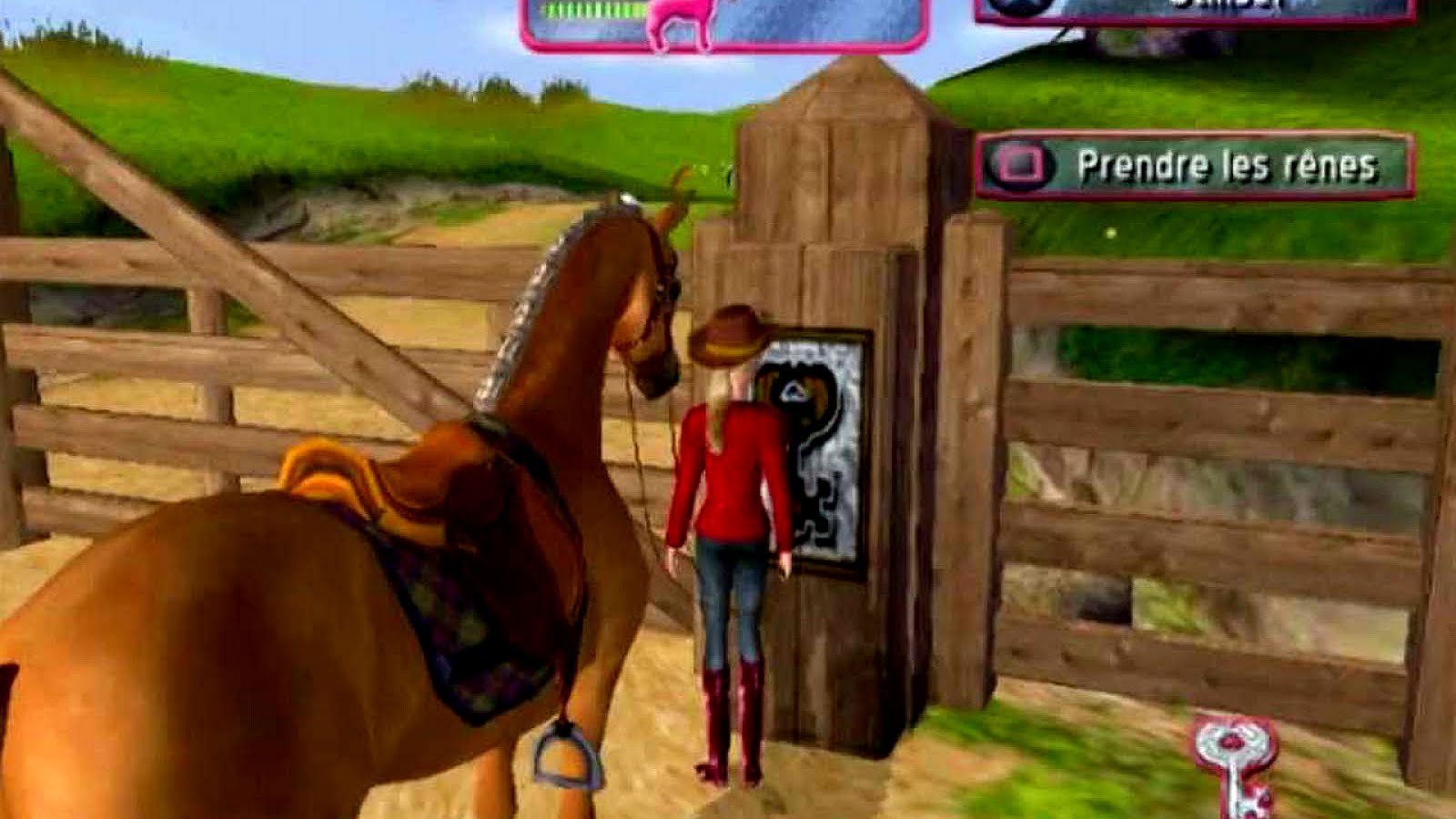 barbie horse ranch