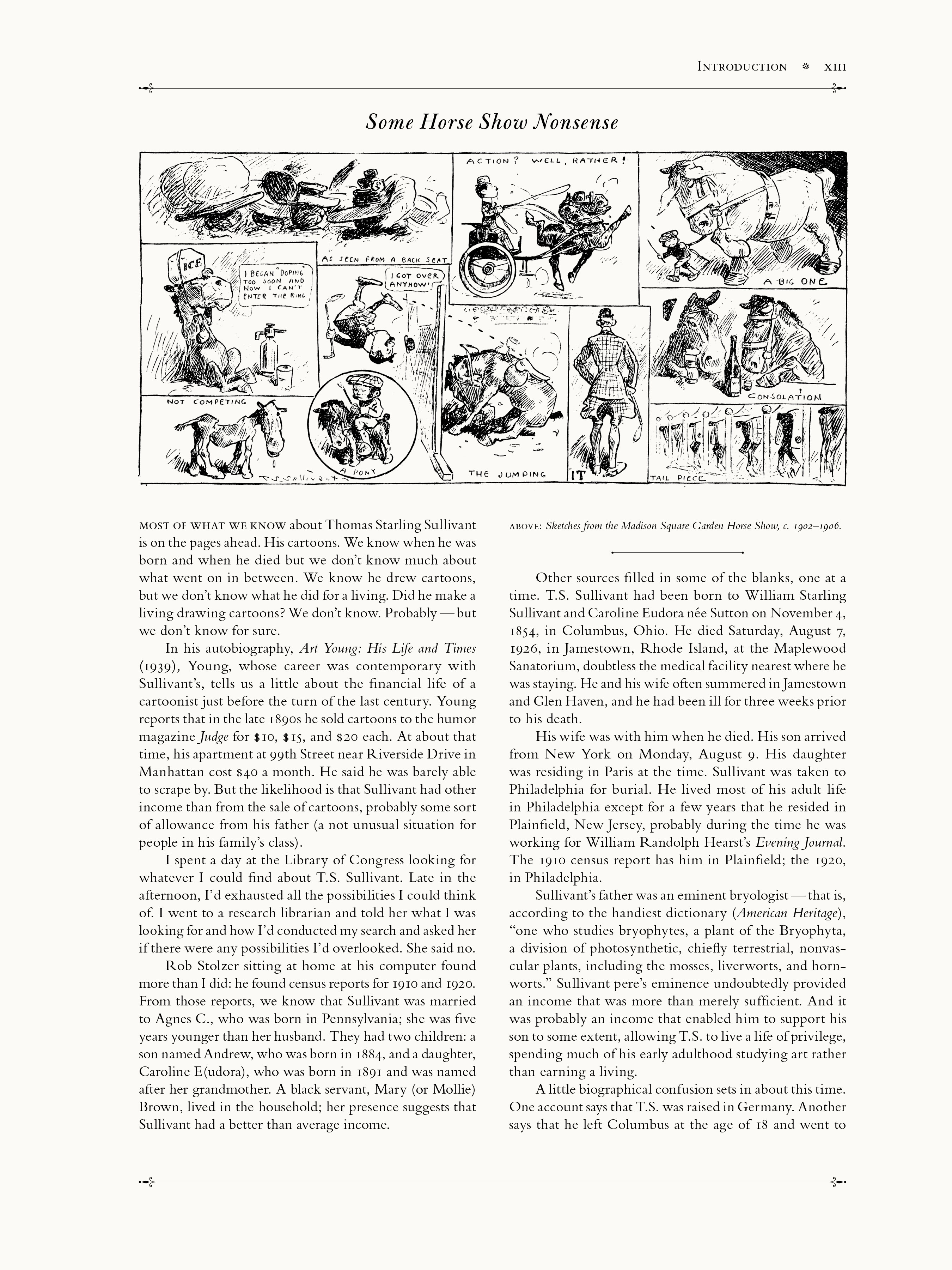 Read online A Cockeyed Menagerie: The Drawings of T.S. Sullivant comic -  Issue # TPB (Part 1) - 13