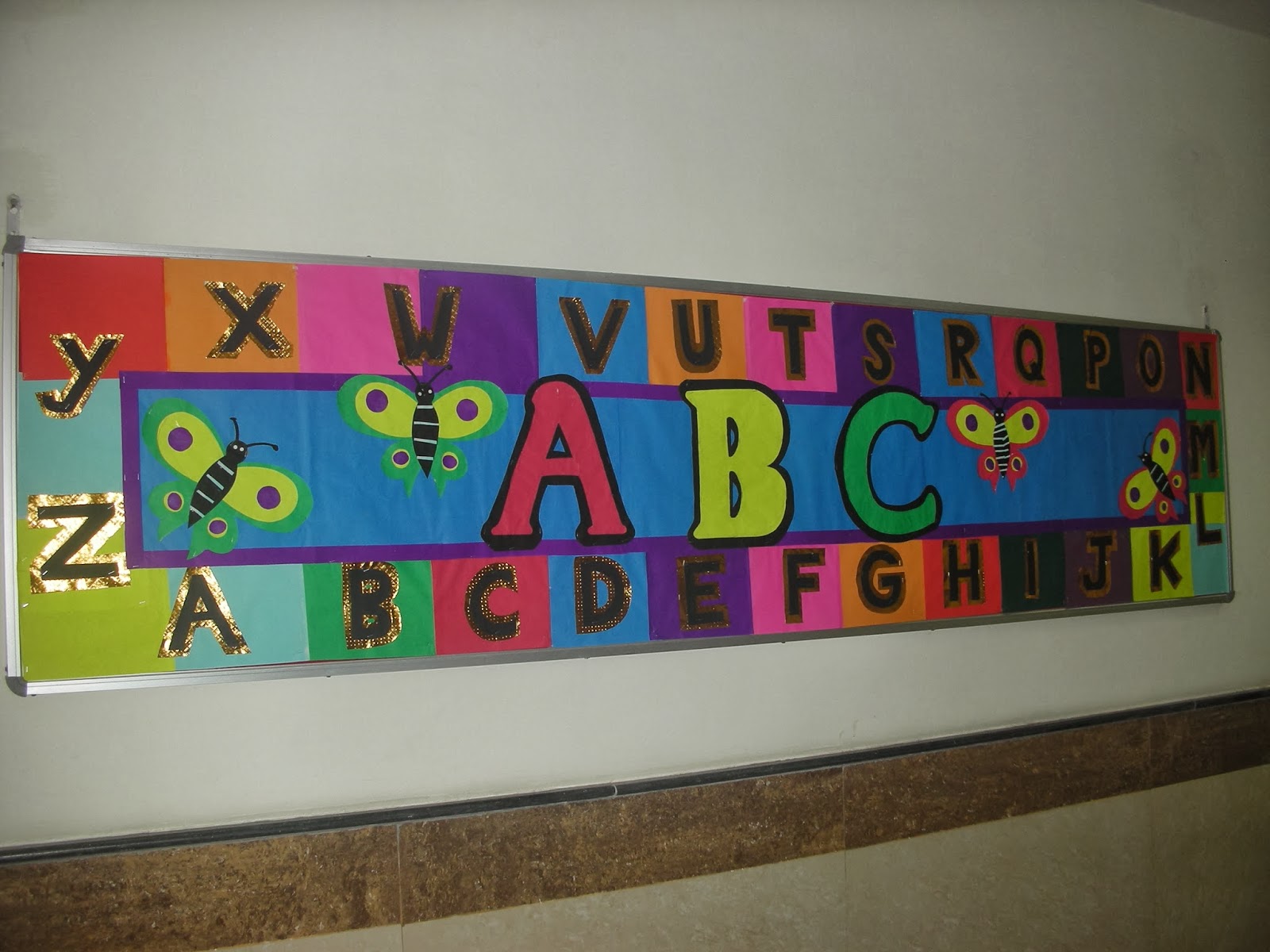 Alphabet Bulletin Board Ideas