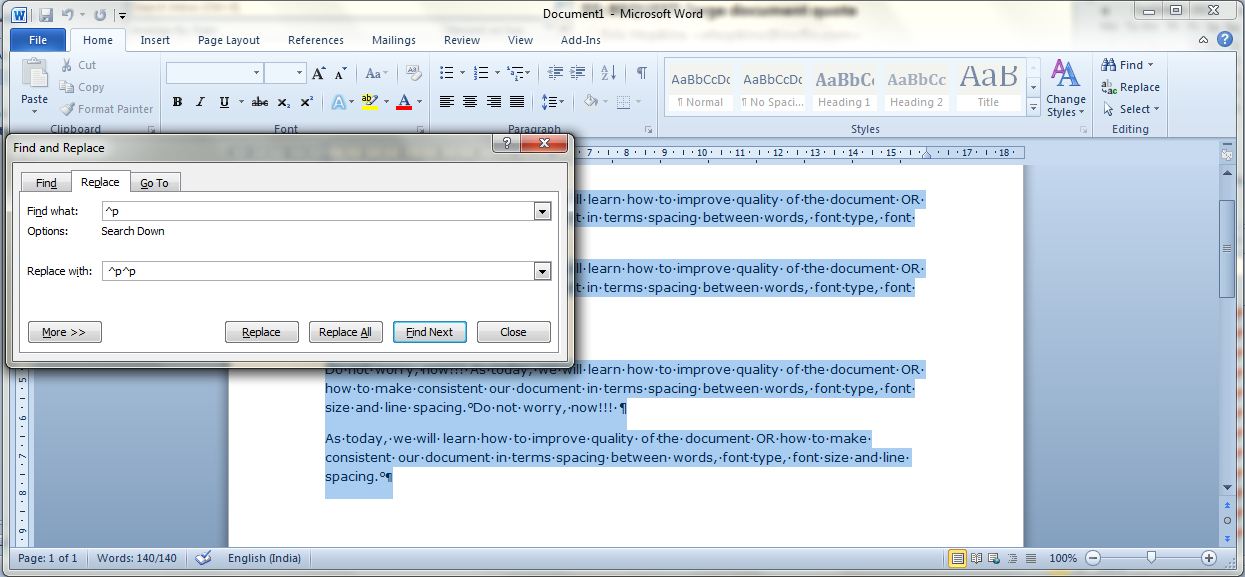 how to single space in word document default how to single space in word document default