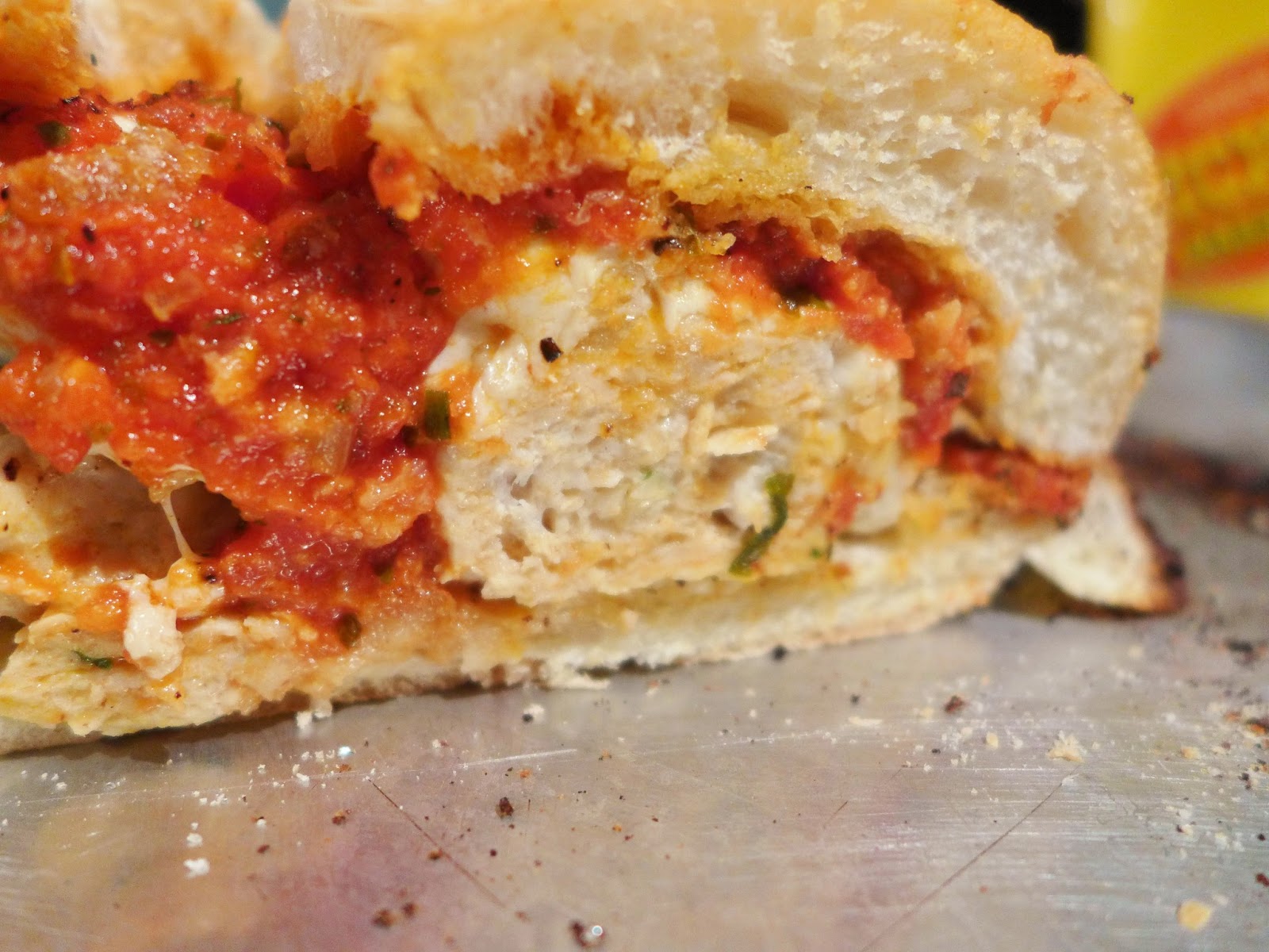Dimples & Delights: Chicken Parmesan Meatball Sandwiches