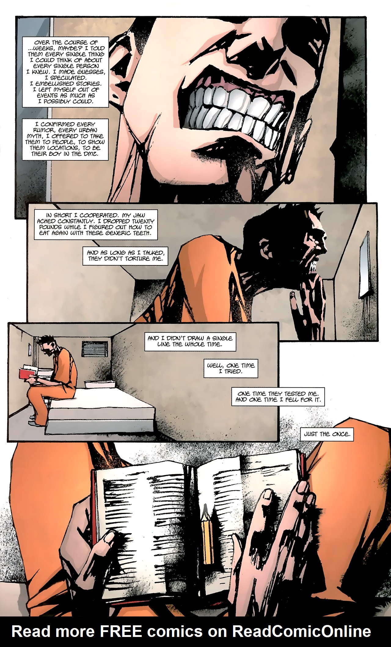 Read online DMZ (2006) comic -  Issue #58 - 11