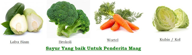 Jenis Buah dan Sayur Yang baik Untuk Penderita Maag Jenis Buah dan Sayur Yang baik Untuk Penderita Maag